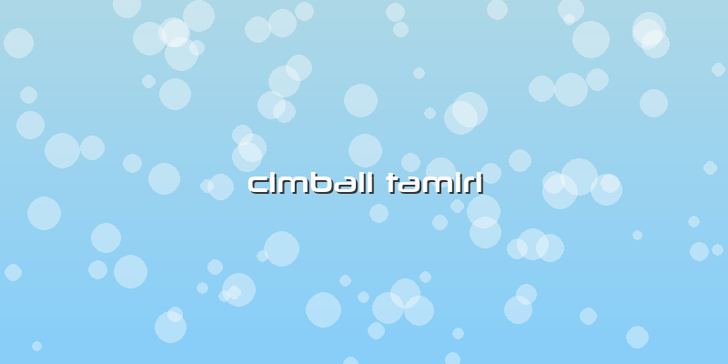 Cimbali Tamiri